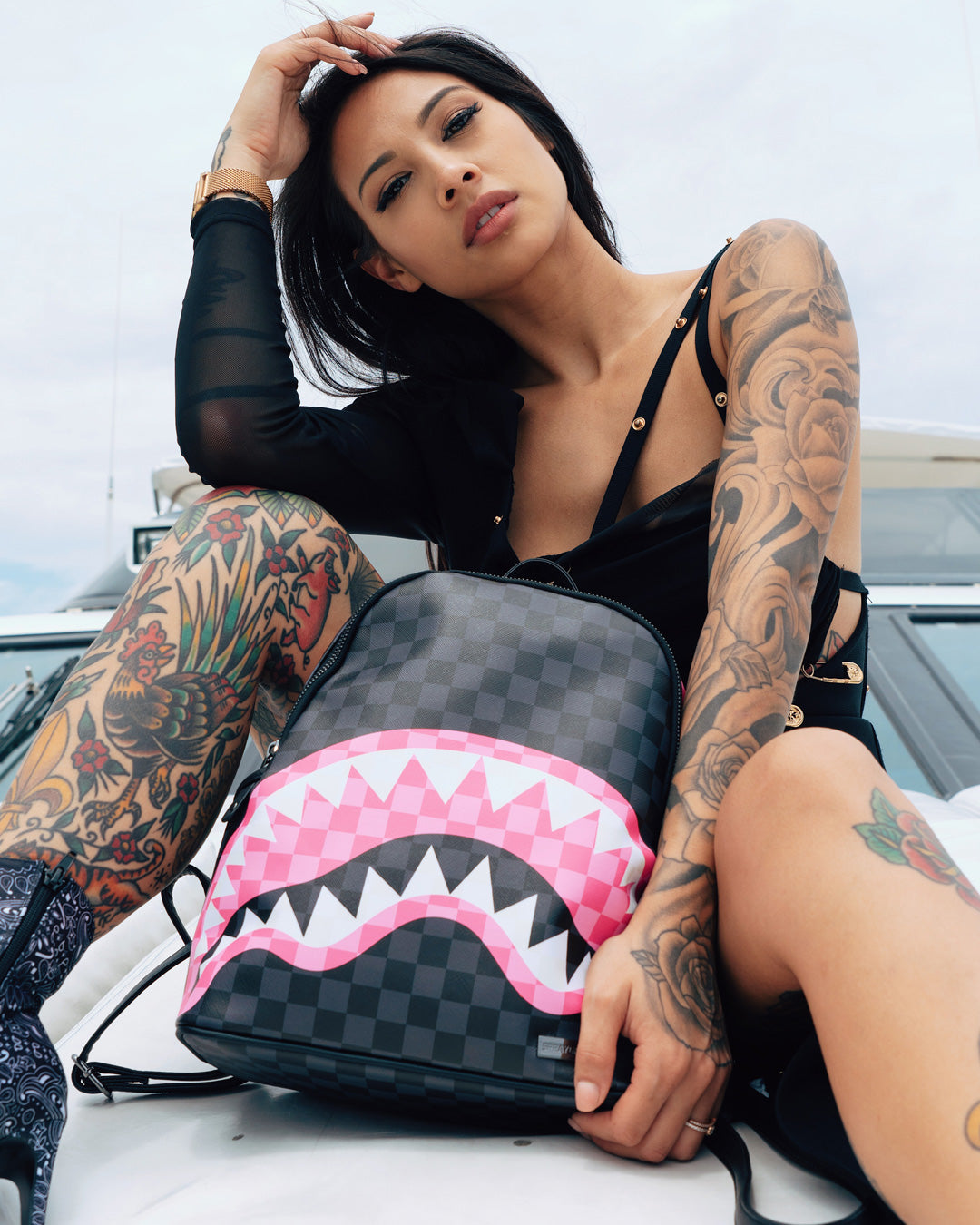 SPRAYGROUND SHARKS IN CANDY SAVAGE