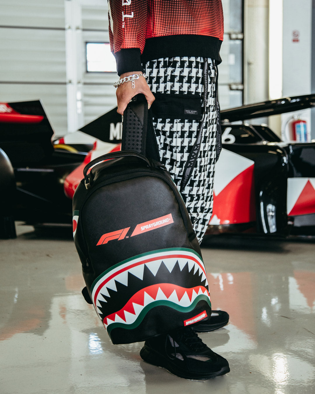 SPRAYGROUND FORMULA 1 OFFICIAL RACE TEAM BACKPACK (DLXV)