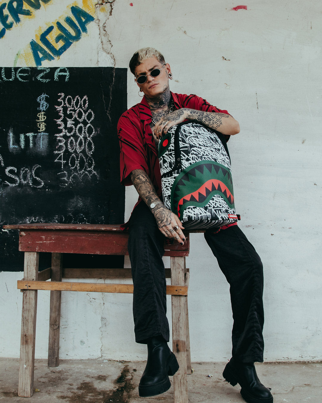 SPRAYGROUND NIGHT NIGHT BACKPACK (DLXV)