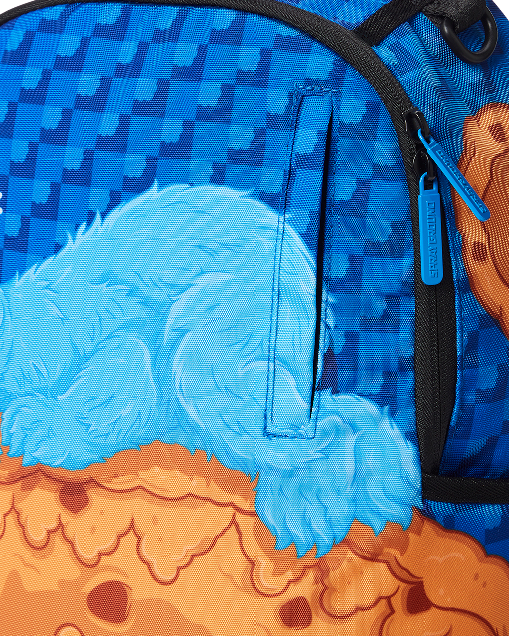 SPRAYGROUND COOKIE MONSTER SLEEPING BACKPACK (DLXR)