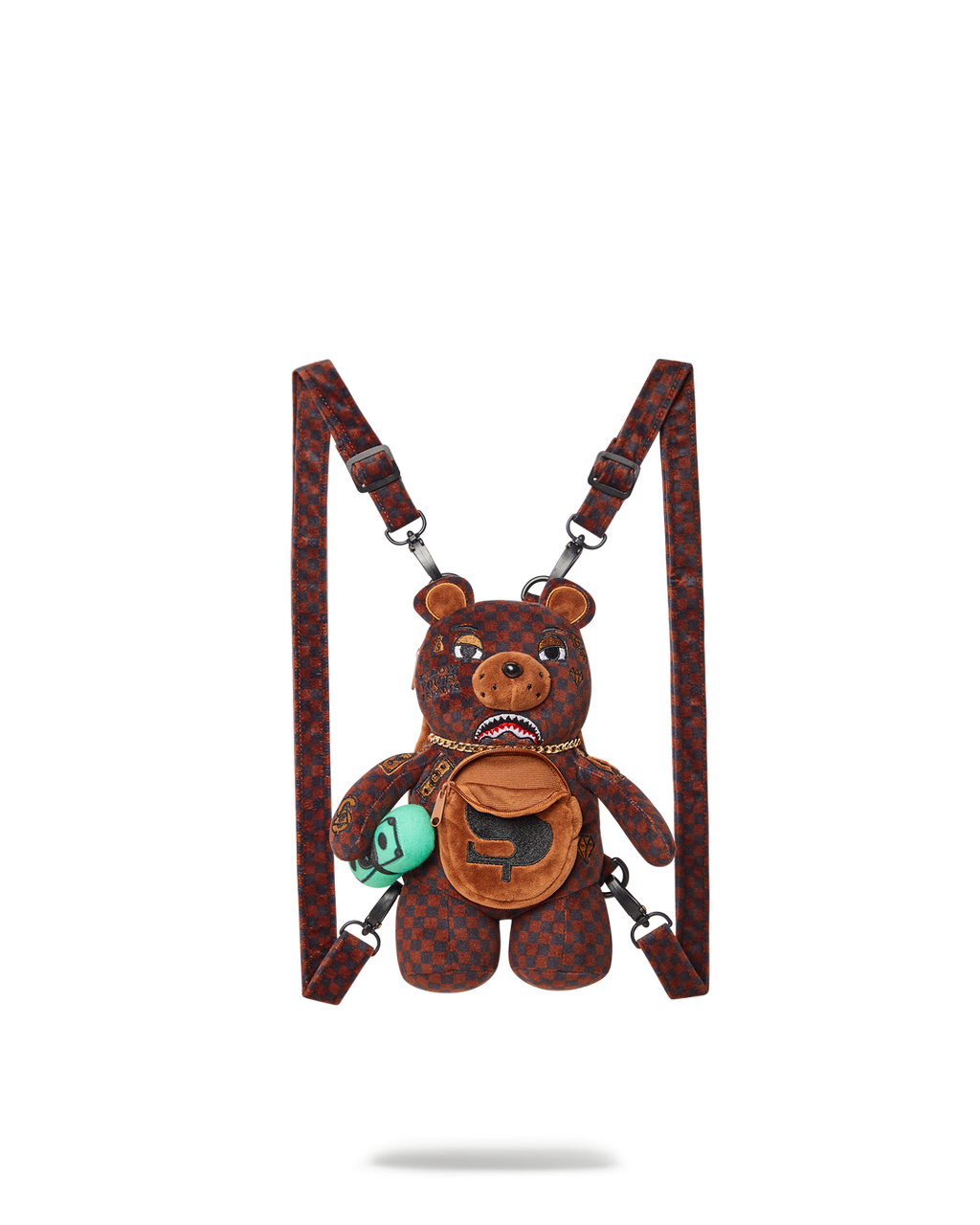 SPRAYGROUND BEAR CUB BACKPACK - SHARKS IN PARIS