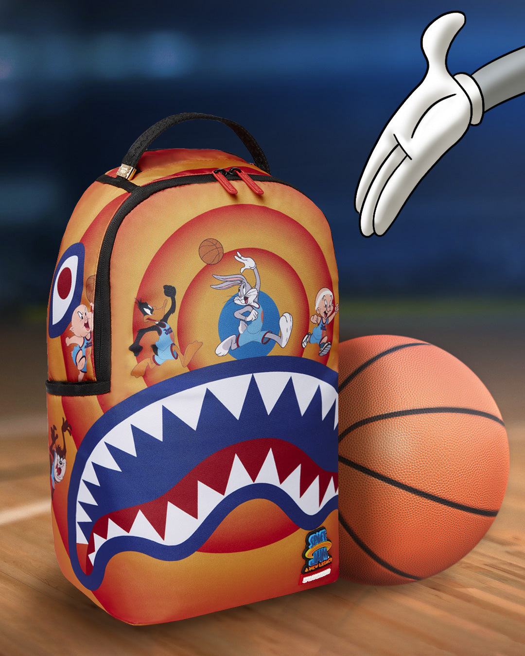 SPRAYGROUND SPACE JAM2 SHARK DUNK BACKPACK (DLXR)