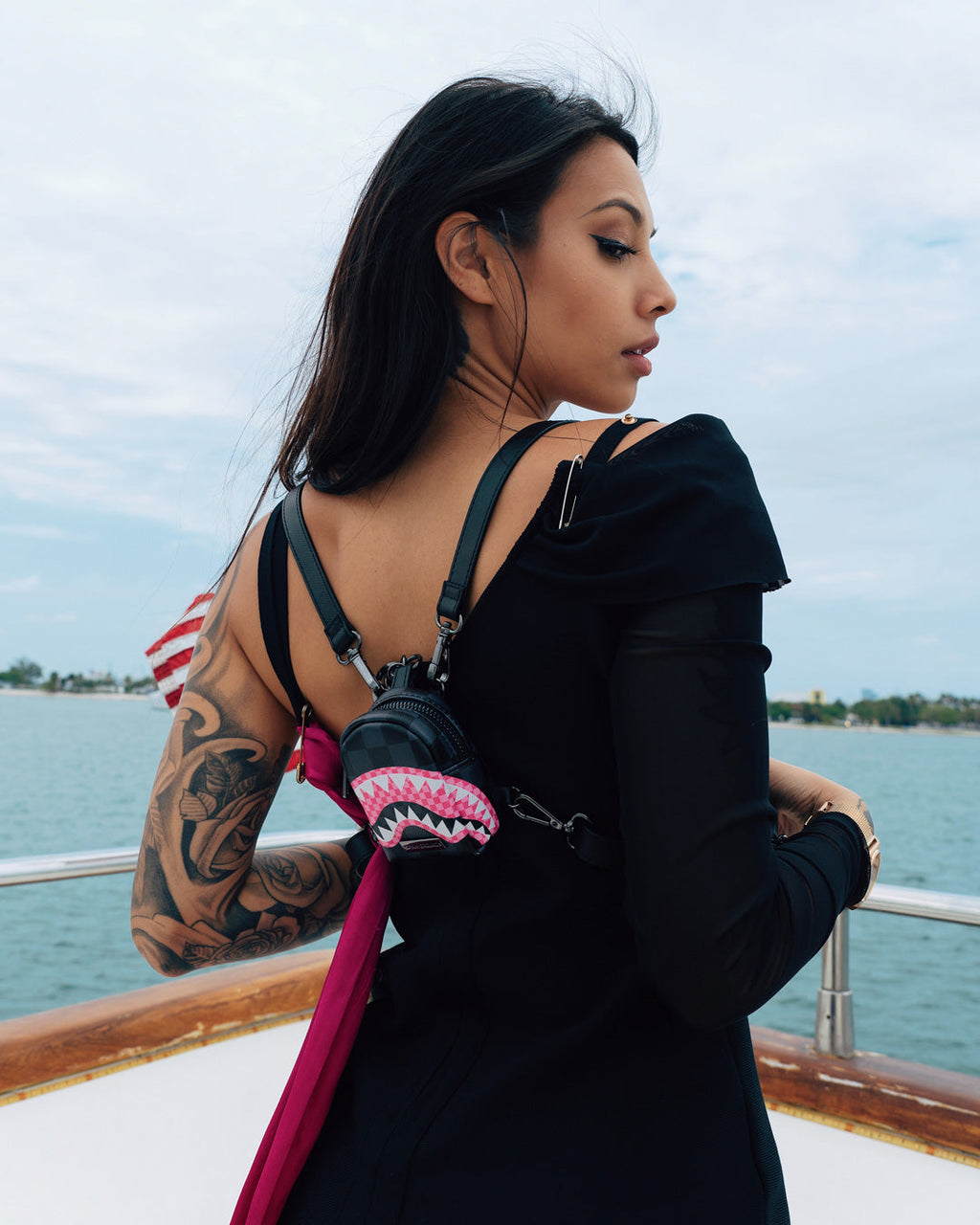 SPRAYGROUND SHARKS IN CANDY QUATTRO BACKPACK