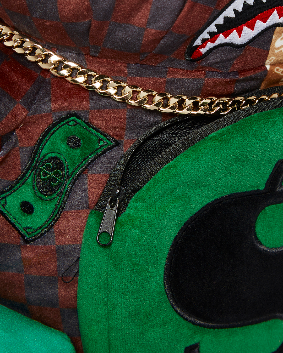 SPRAYGROUND MONEY BEAR TEDDYBEAR BACKPACK PARIS VS FLORENCE