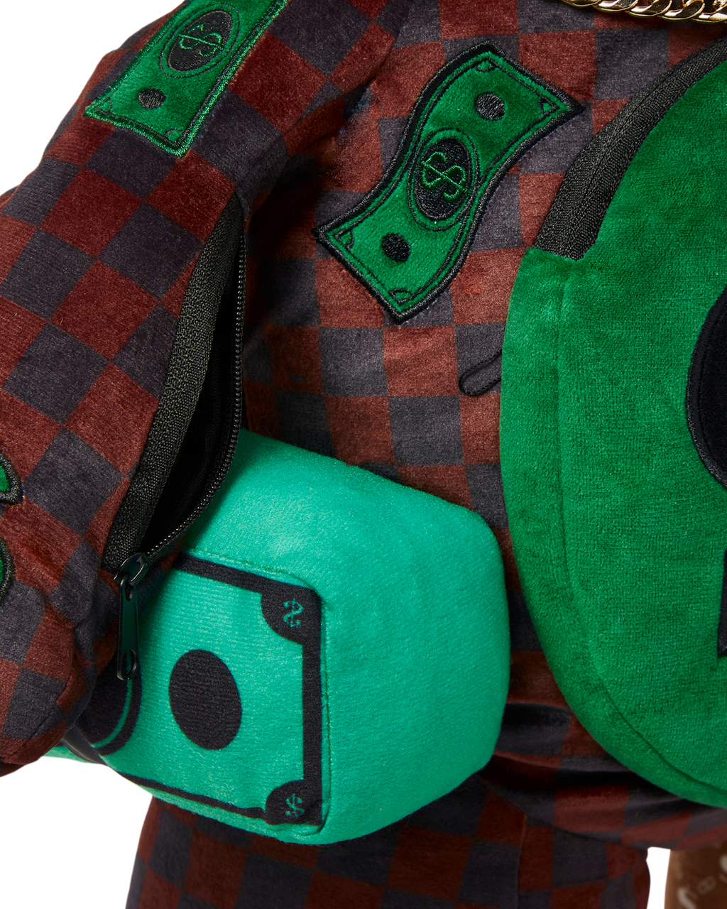 SPRAYGROUND MONEY BEAR TEDDYBEAR BACKPACK PARIS VS FLORENCE