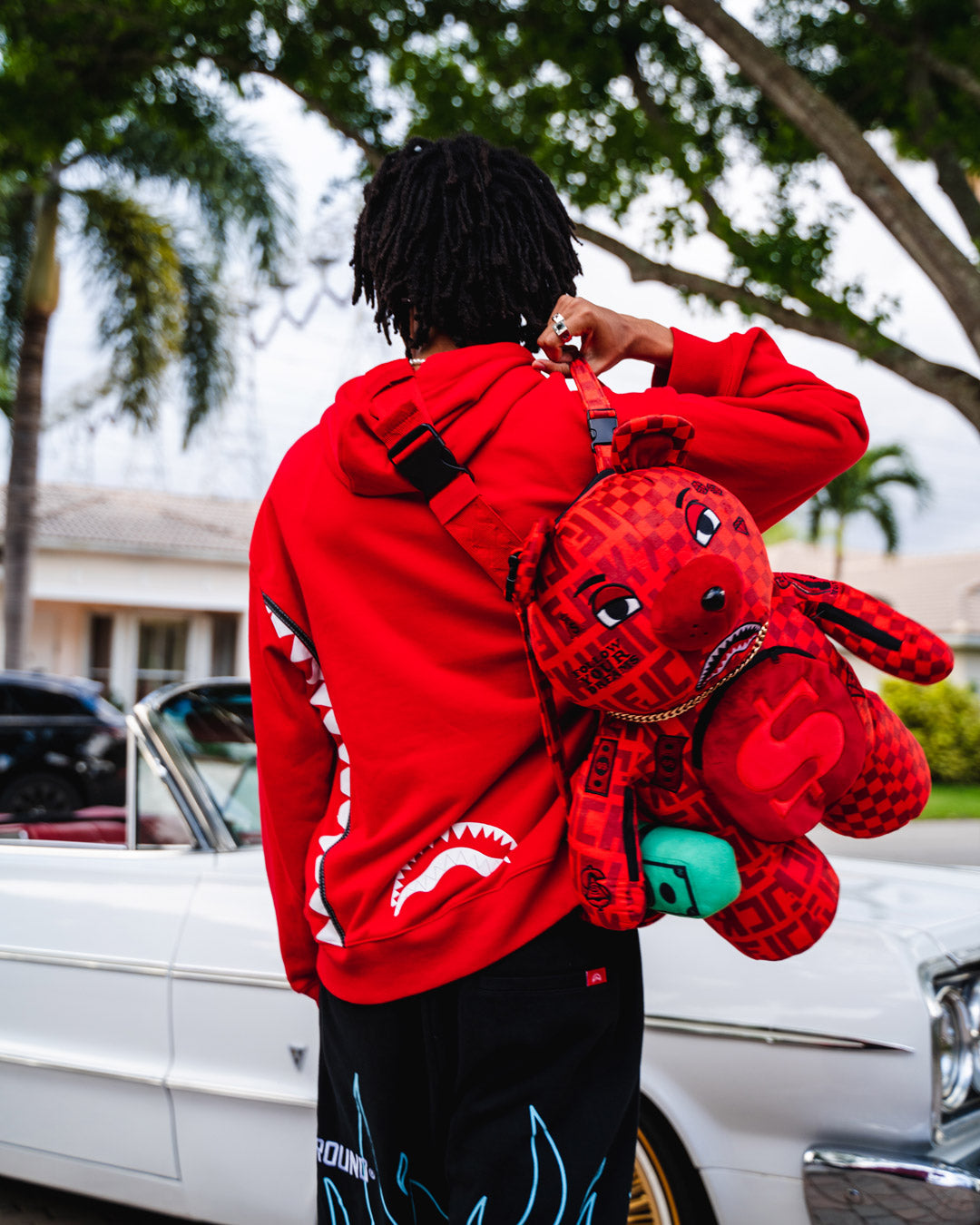 SPRAYGROUND VENI VIDI VICI MONEYBEAR TEDDYBEAR BACKPACK