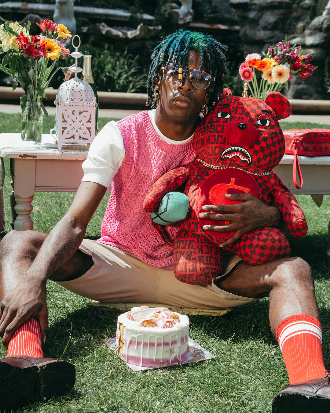 SPRAYGROUND VENI VIDI VICI MONEYBEAR TEDDYBEAR BACKPACK