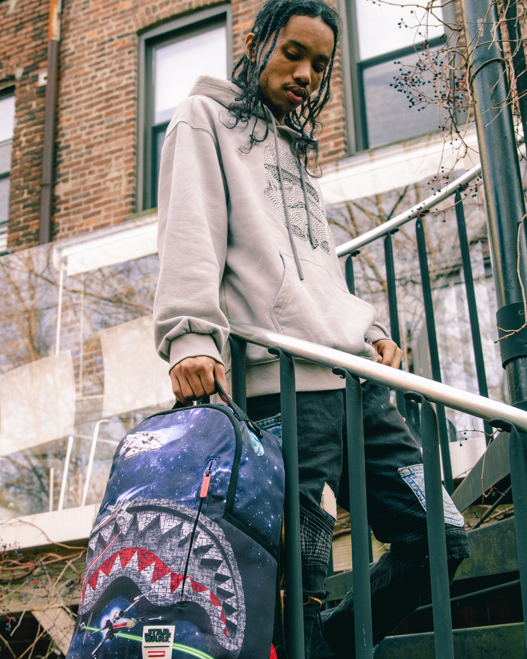 SPRAYGROUND STAR WARS DEATH SHARK BACKPACK