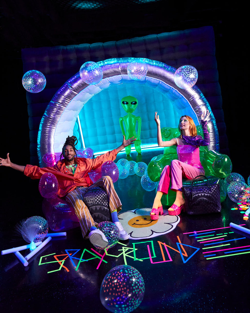 SPRAYGROUND FIBER OPTIC LIGHTSHOW BACKPACK