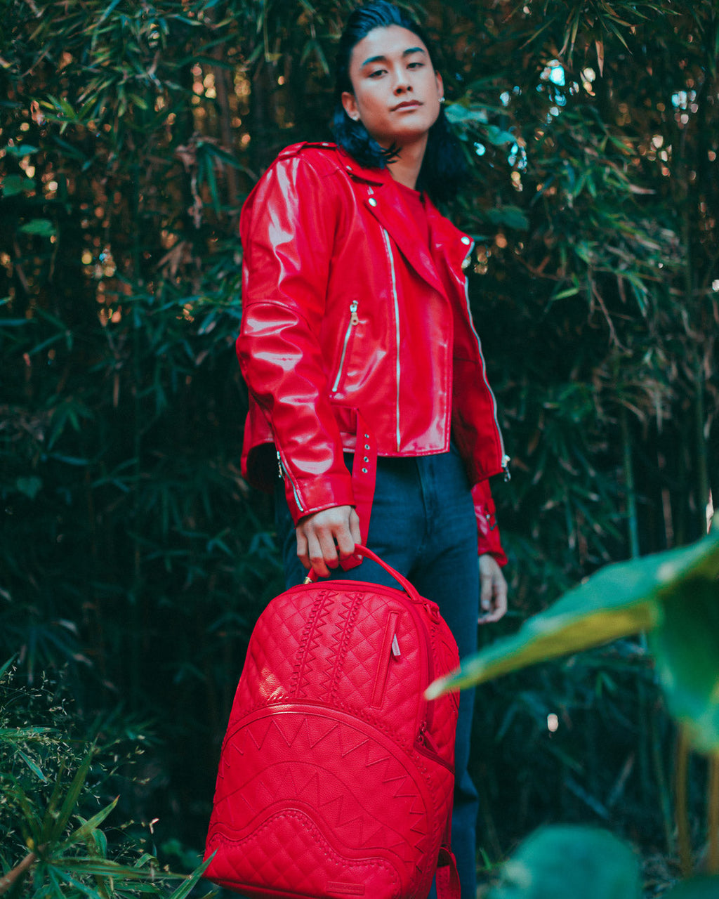 SPRAYGROUND RED RIVIERA BACKPACK (DLXV)