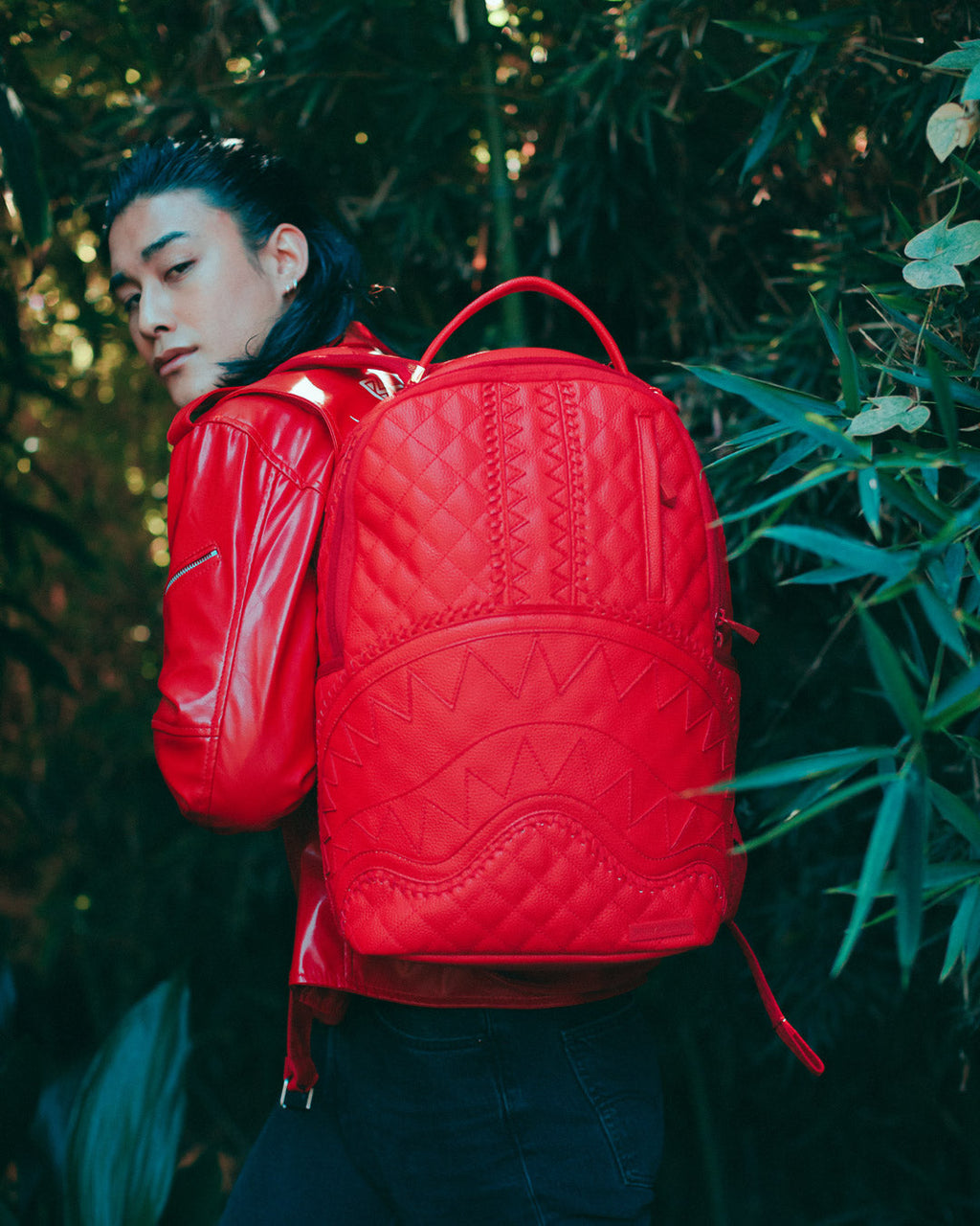 SPRAYGROUND RED RIVIERA BACKPACK (DLXV)