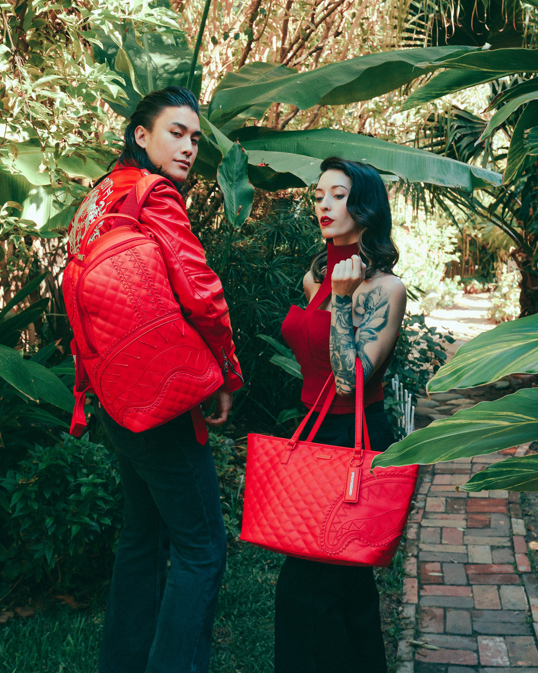 SPRAYGROUND RED RIVIERA BACKPACK (DLXV)