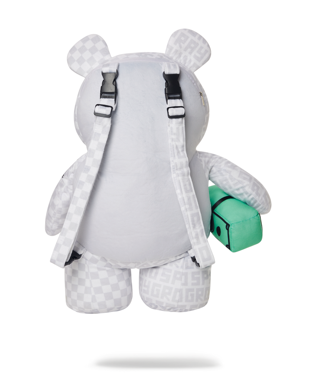SPRAYGROUND SPLIT THE CHECK (PEARL) MONEYBEAR TEDDYBEAR BACKPACK