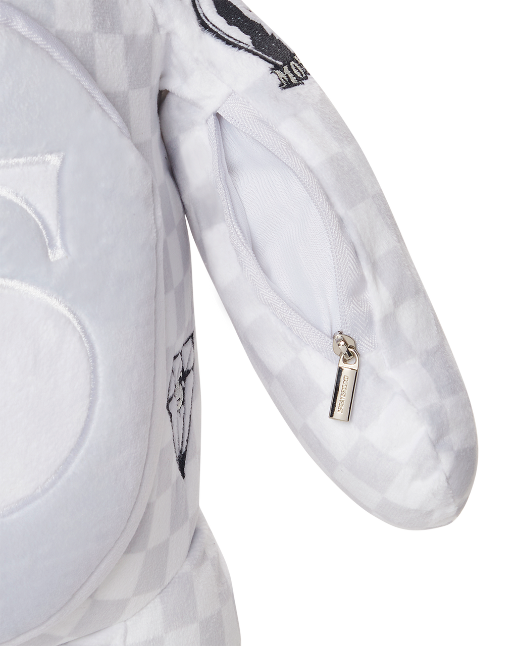 SPRAYGROUND SPLIT THE CHECK (PEARL) MONEYBEAR TEDDYBEAR BACKPACK