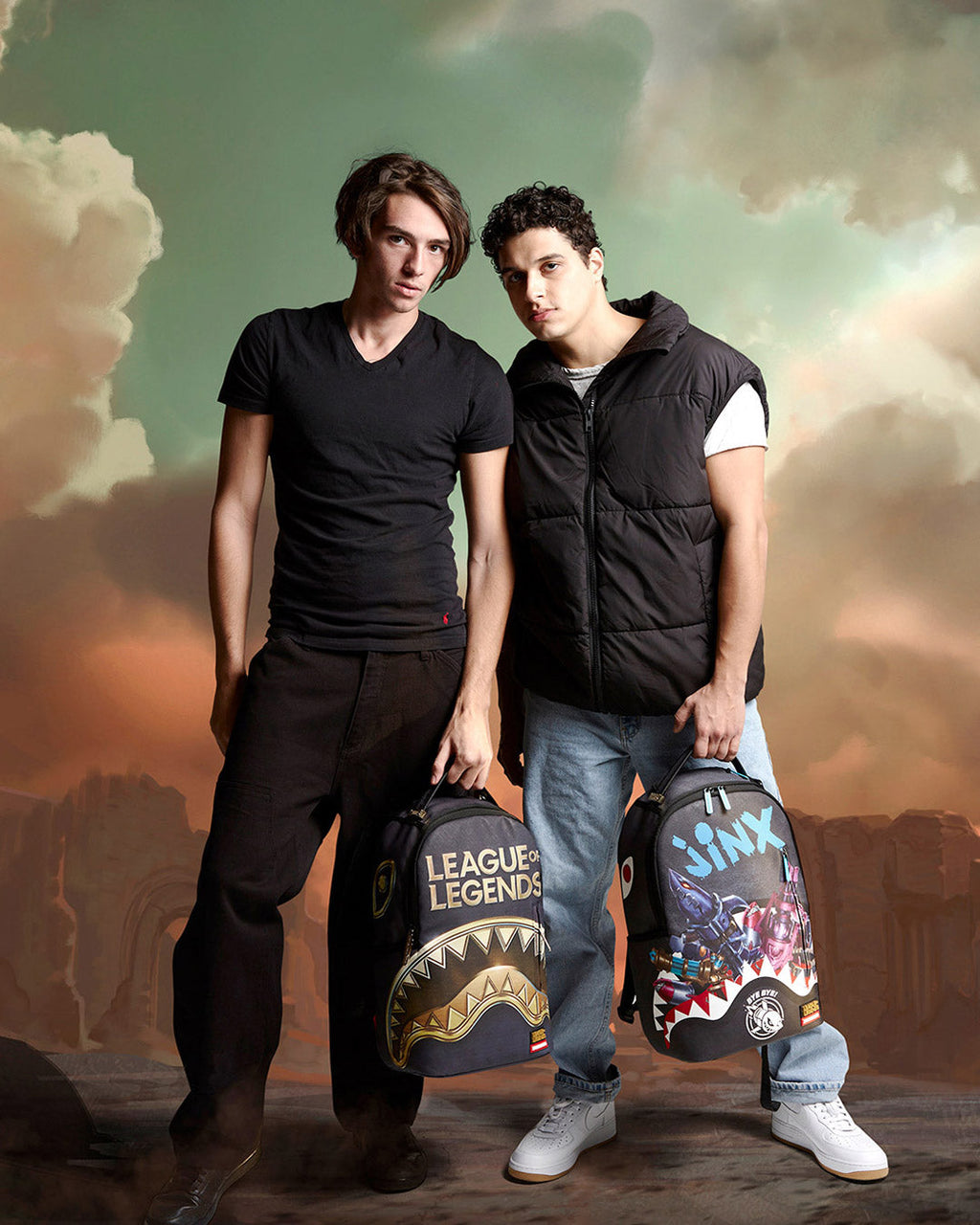 SPRAYGROUND LEAGUE OF LEGENDS SHARK BACKPACK (DLXV)