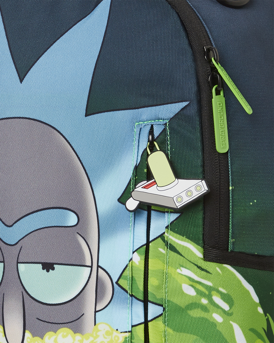 SPRAYGROUND RICK AND MORTY PORTAL SHARK (DLXR)