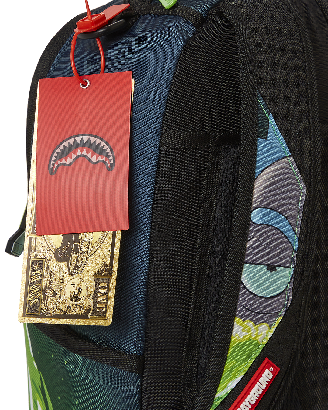 SPRAYGROUND RICK AND MORTY PORTAL SHARK (DLXR)