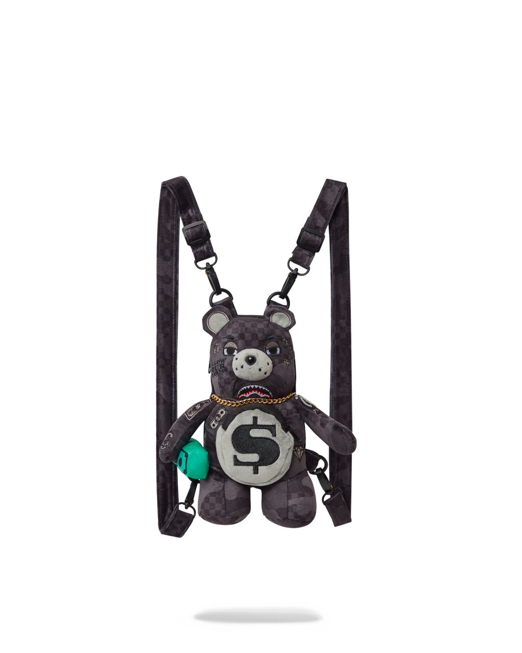 SPRAYGROUND BEAR CUB BACKPACK - 3AM NEVER SLEEP