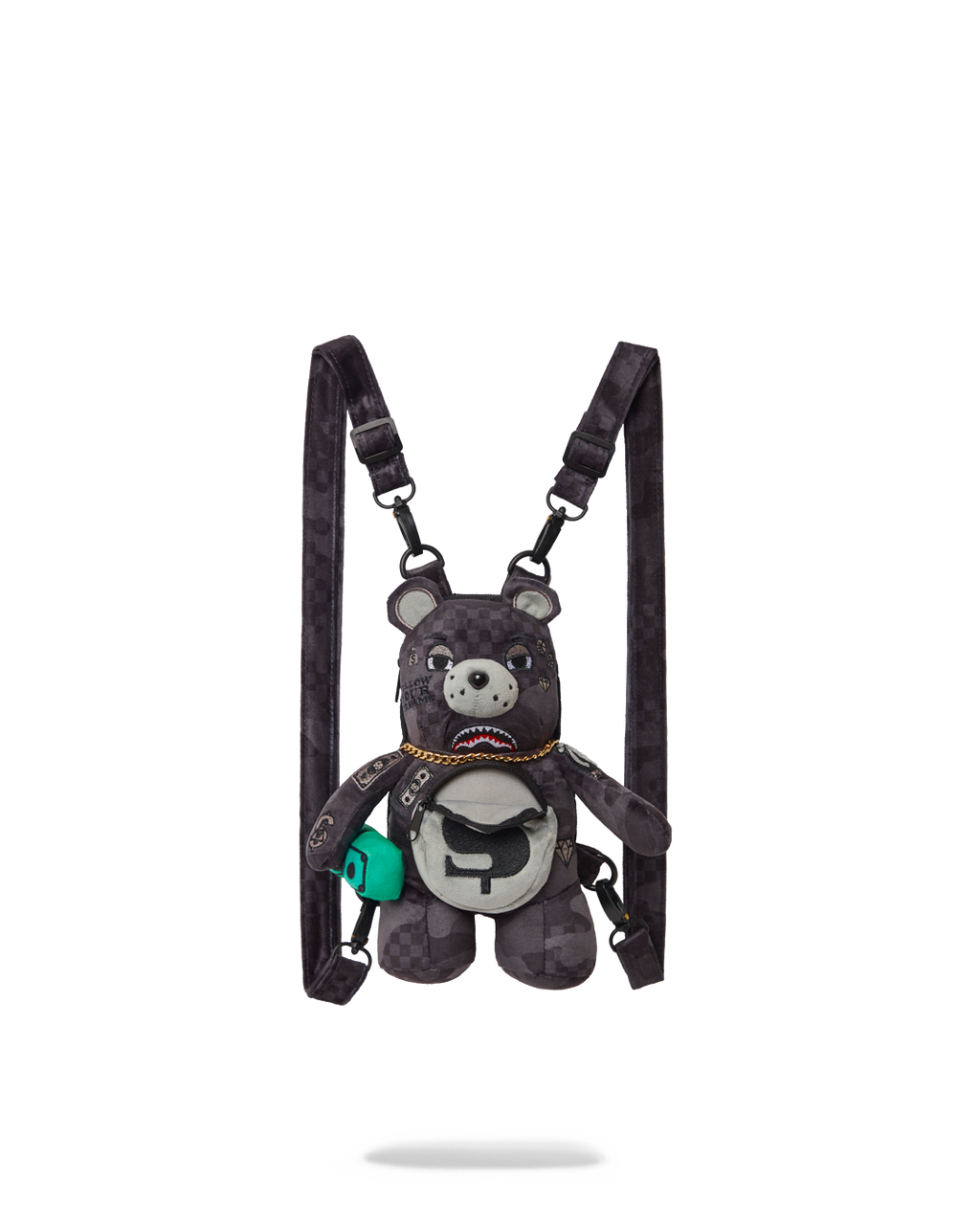 SPRAYGROUND BEAR CUB BACKPACK - 3AM NEVER SLEEP