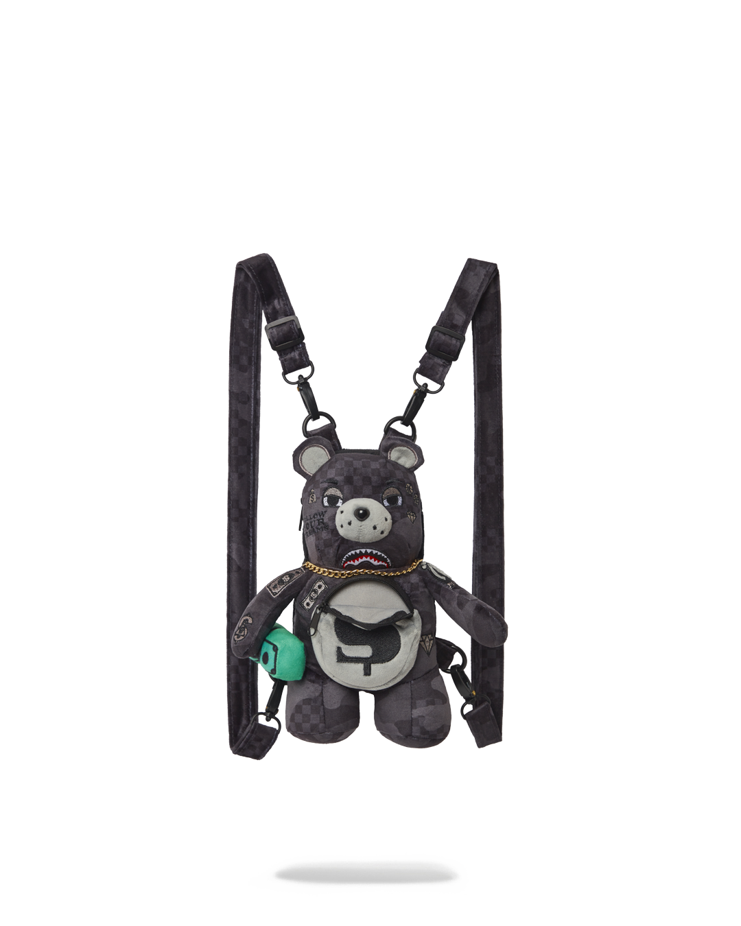 SPRAYGROUND BEAR CUB BACKPACK - 3AM NEVER SLEEP
