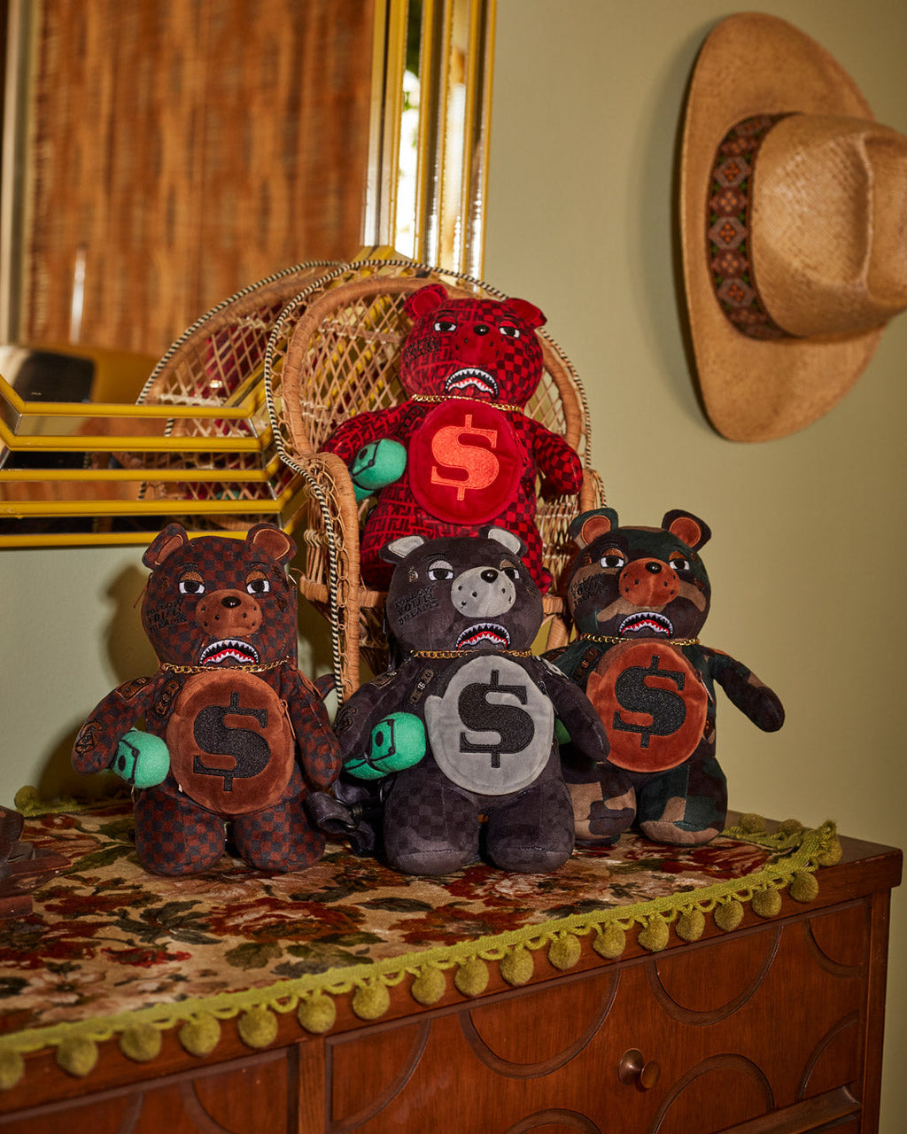 SPRAYGROUND BEAR CUB BACKPACK - 3AM NEVER SLEEP
