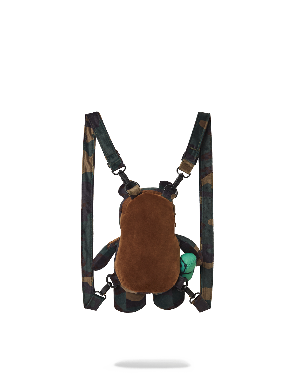 SPRAYGROUND BEARCUB BACKPACK - CAMOCHECK MONEYBEAR