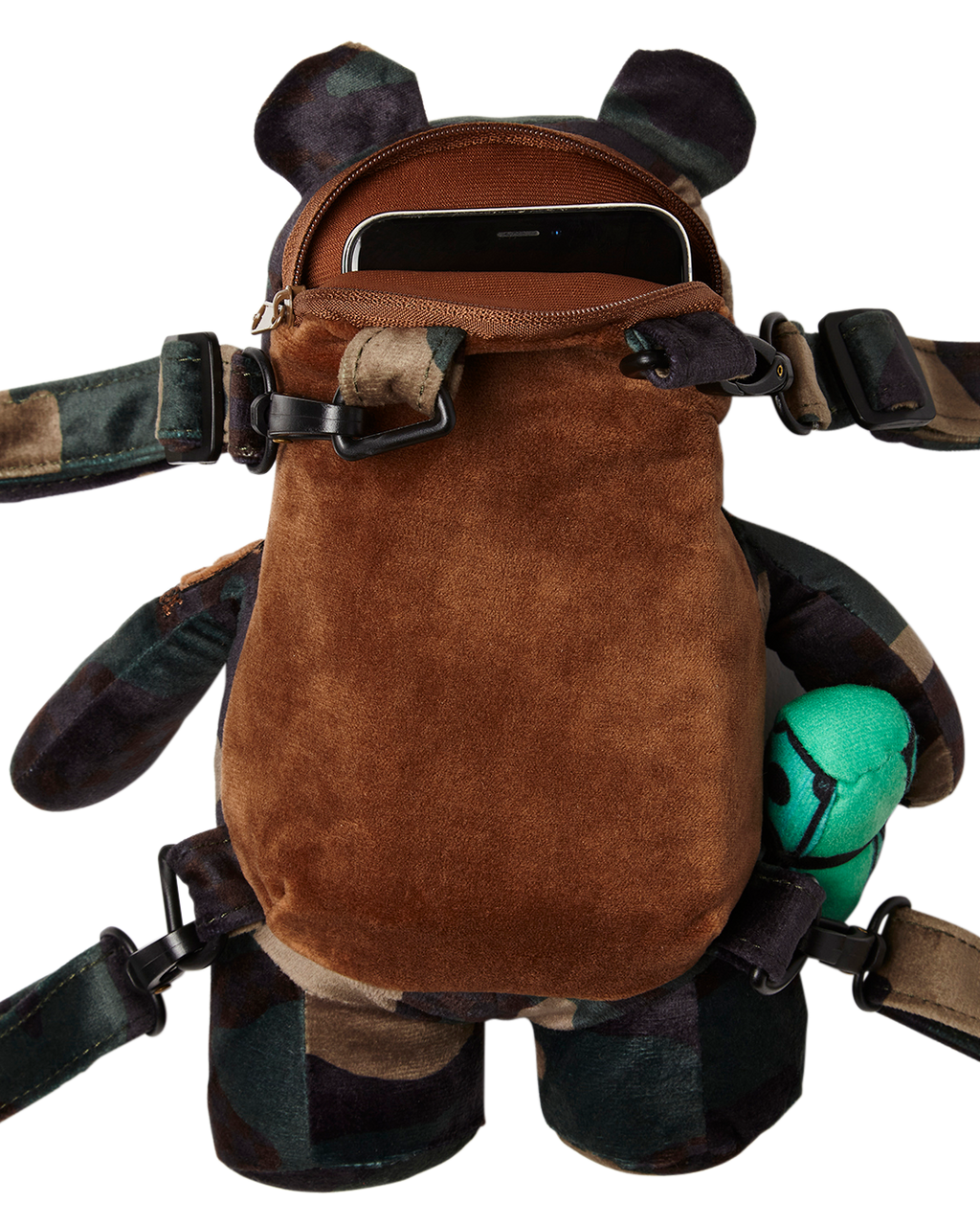 SPRAYGROUND BEARCUB BACKPACK - CAMOCHECK MONEYBEAR