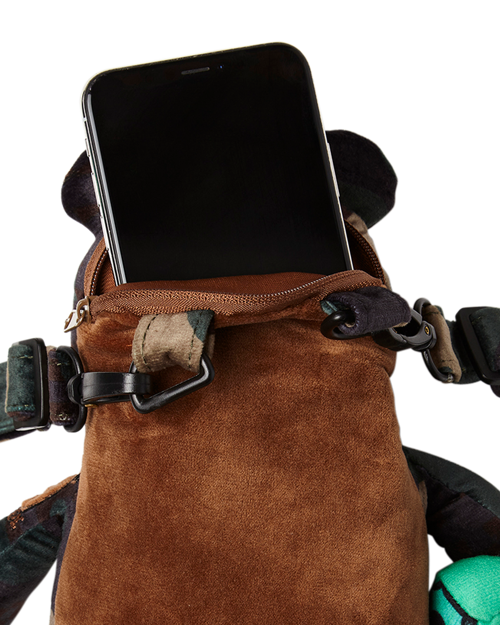 SPRAYGROUND BEARCUB BACKPACK - CAMOCHECK MONEYBEAR