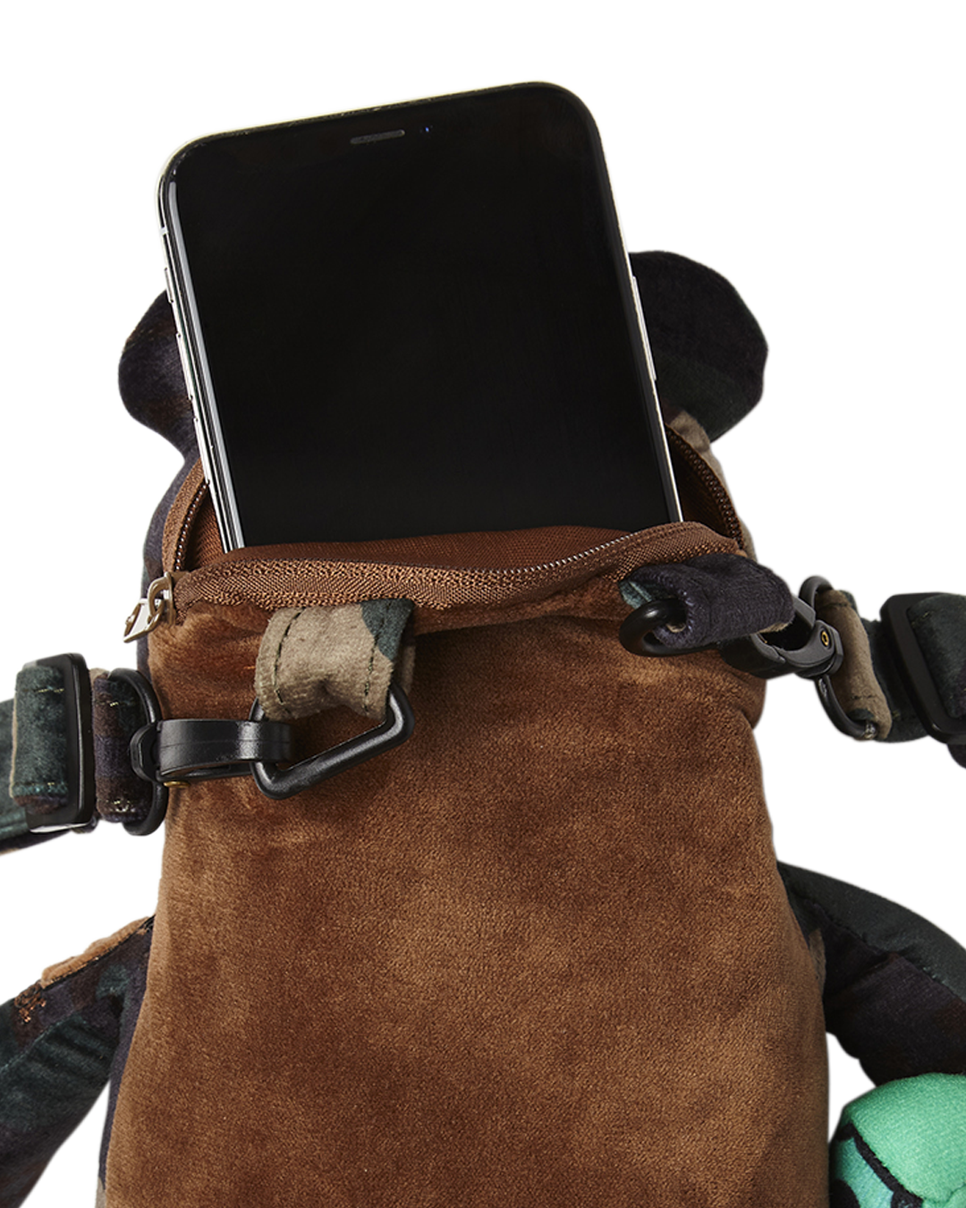 SPRAYGROUND BEARCUB BACKPACK - CAMOCHECK MONEYBEAR