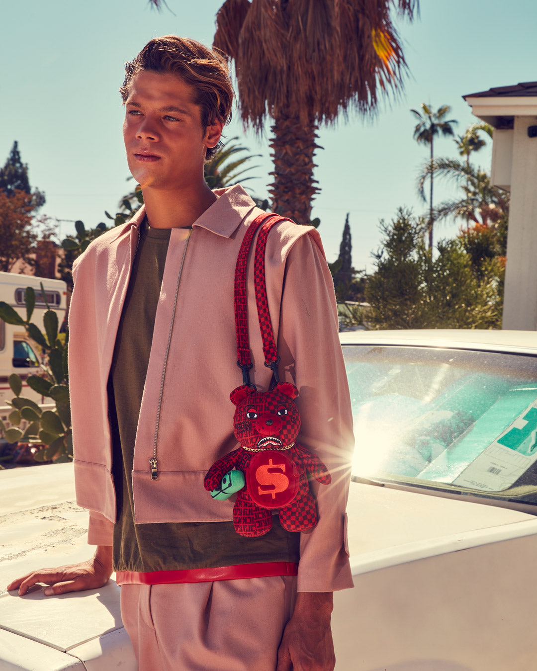 SPRAYGROUND BEAR CUB BACKPACK- VENI VIDI VICI
