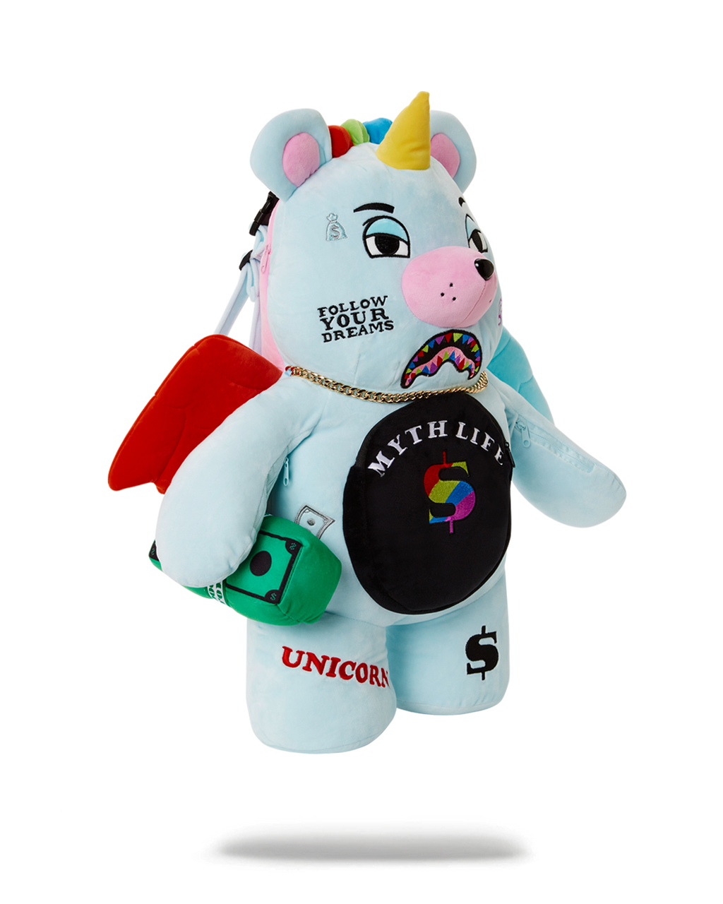 SPRAYGROUND MYTH LIFE MONEYBEAR TEDDYBEAR BACKPACK