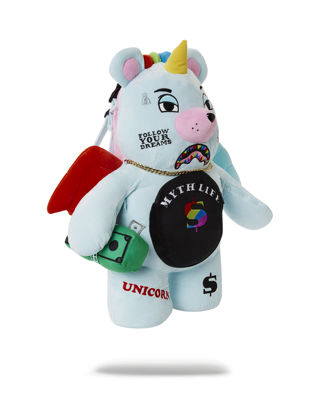 SPRAYGROUND MYTH LIFE MONEYBEAR TEDDYBEAR BACKPACK