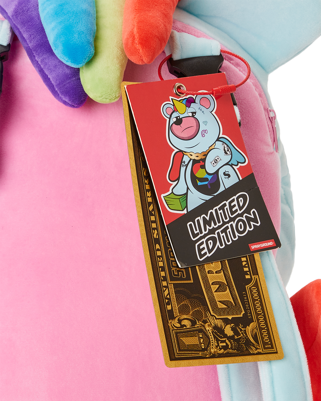SPRAYGROUND MYTH LIFE MONEYBEAR TEDDYBEAR BACKPACK