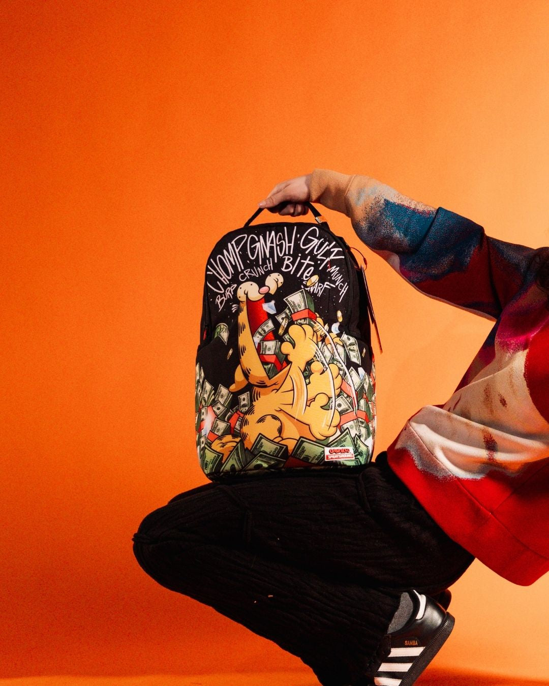 SPRAYGROUND GARFIELD LUNCH BREAK DLXSR BACKPACK