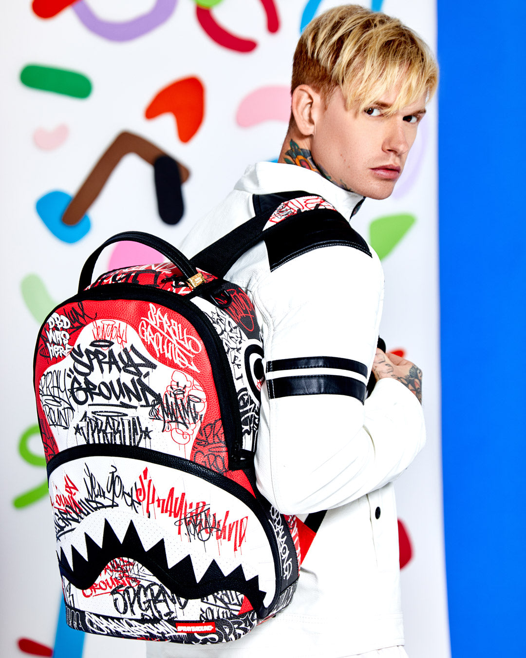 SPRAYGROUND MYSTERIOUS MASTERMIND BACKPACK (DLXV)