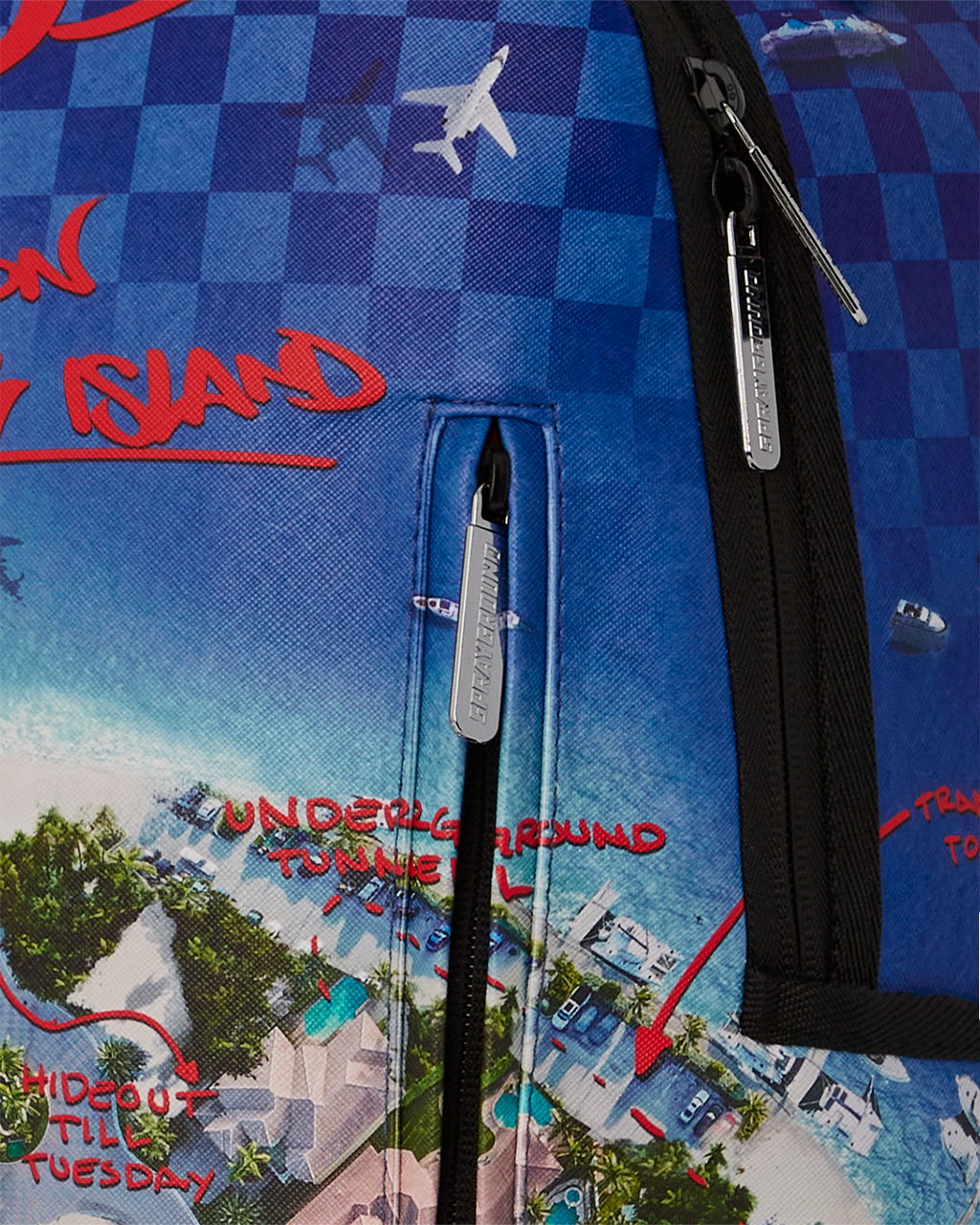 SPRAYGROUND THE 305 SHARK ISLAND BANK HEIST BACKPACK