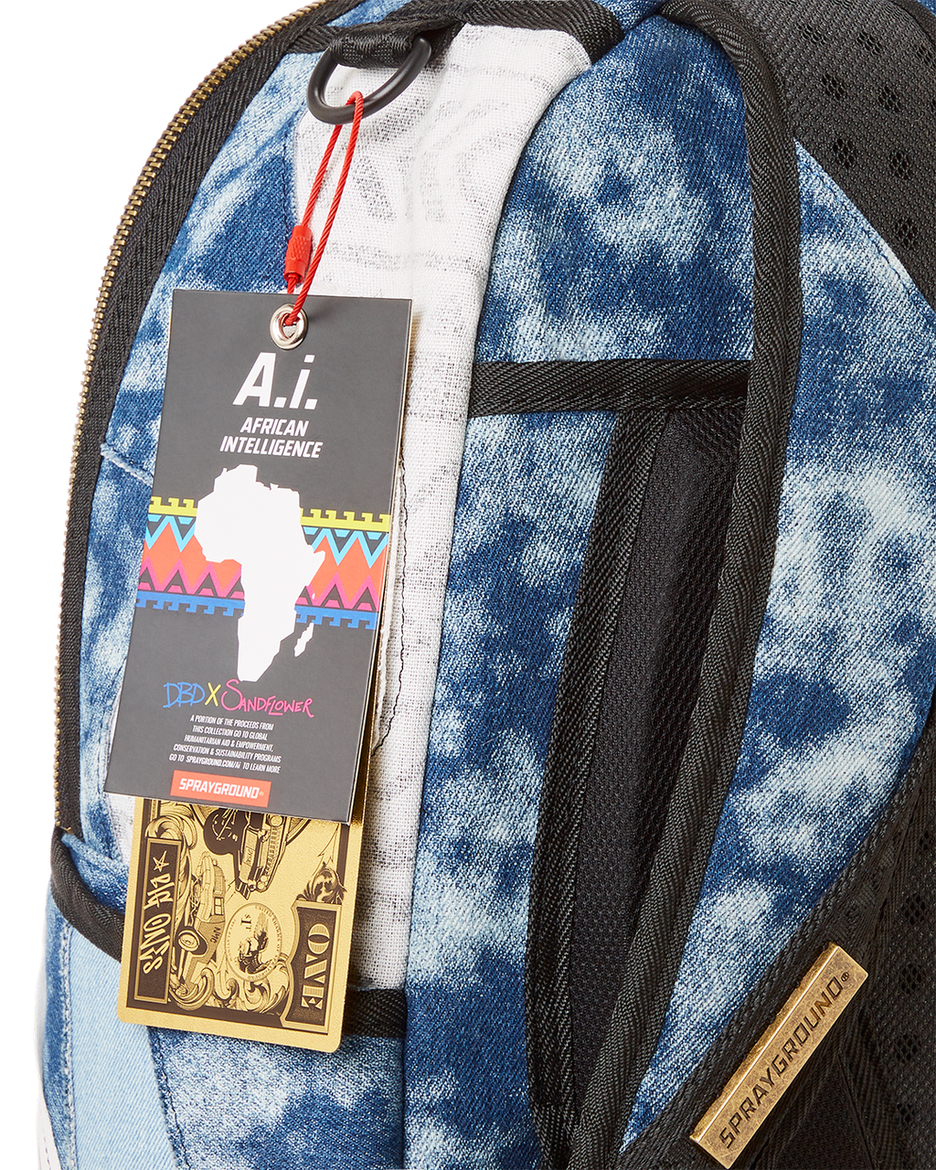 SPRAYGROUND COAST TO COAST A.i.6 SANDFLOWER COLLAB BACKPACK