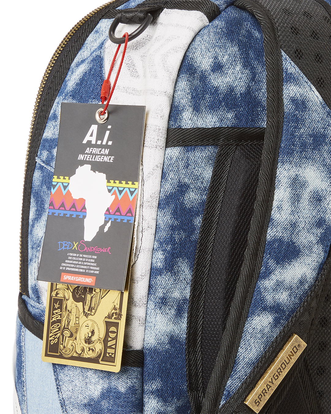 SPRAYGROUND COAST TO COAST A.i.6 SANDFLOWER COLLAB BACKPACK