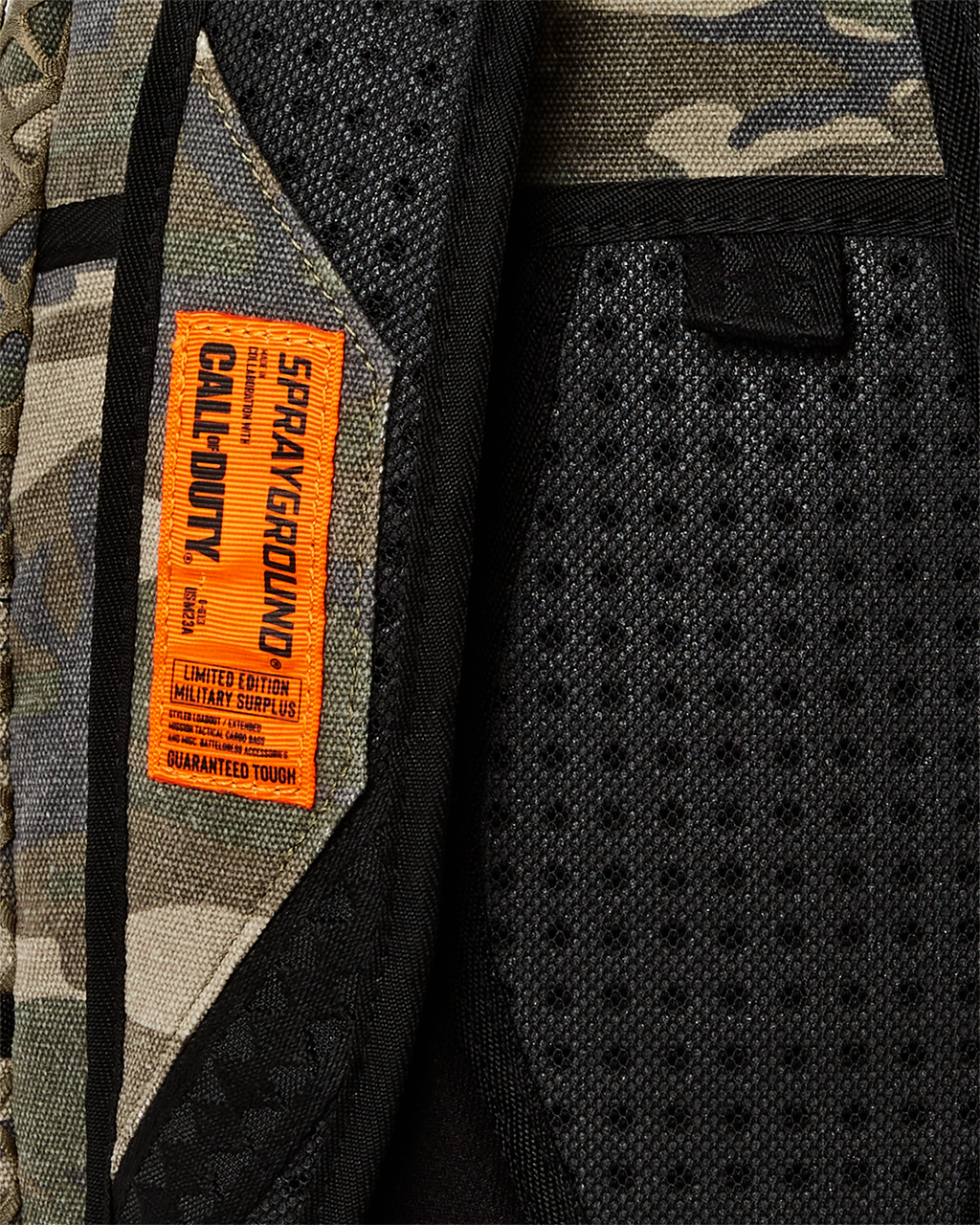 SPRAYGROUND CALL OF DUTY SECRET MISSION BACKPACK