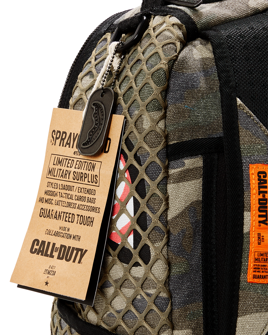 SPRAYGROUND CALL OF DUTY SECRET MISSION BACKPACK