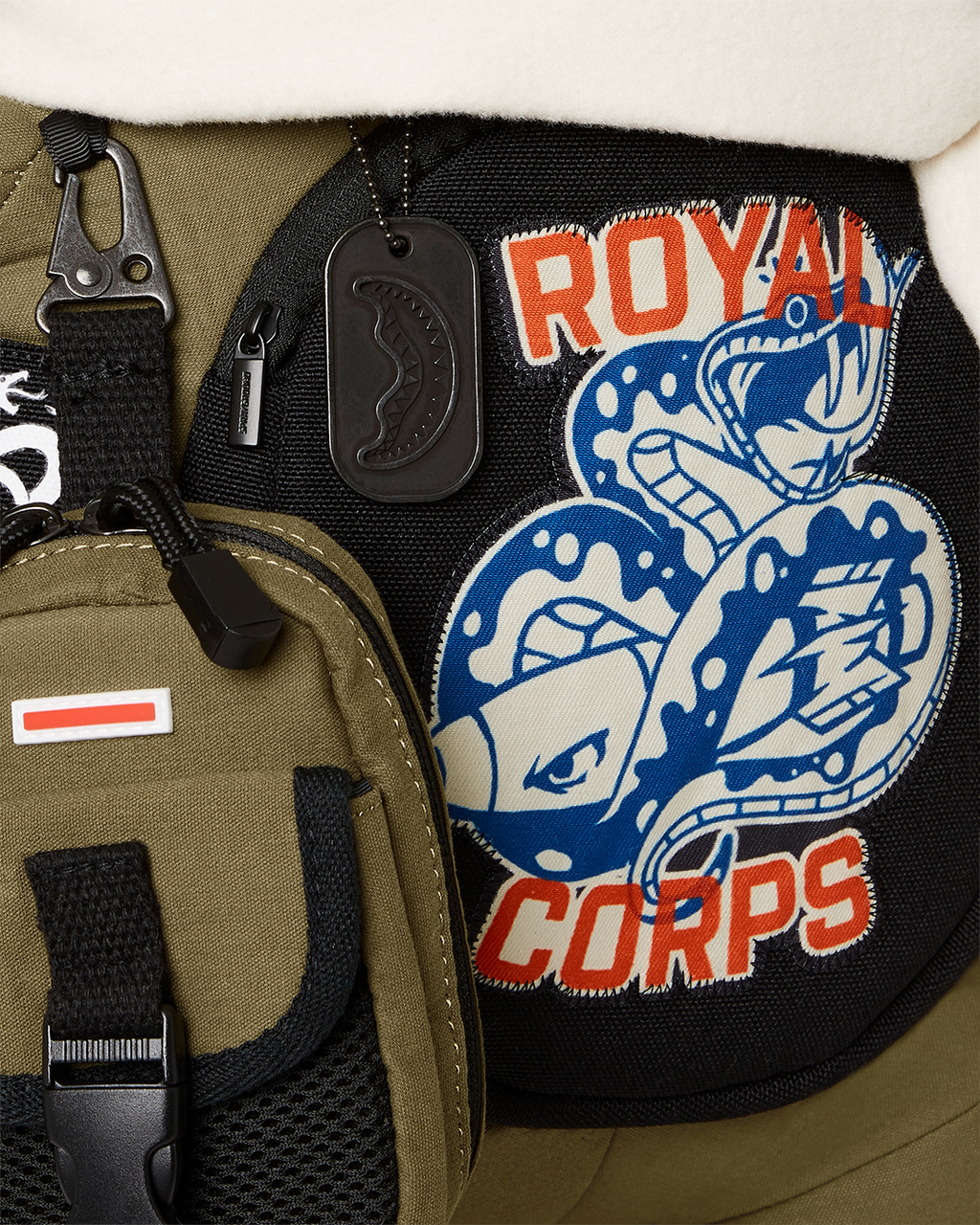 SPRAYGROUND CALL OF DUTY AVIATOR FEARLESS MONEYBEAR TEDDYBEAR BACKPACK