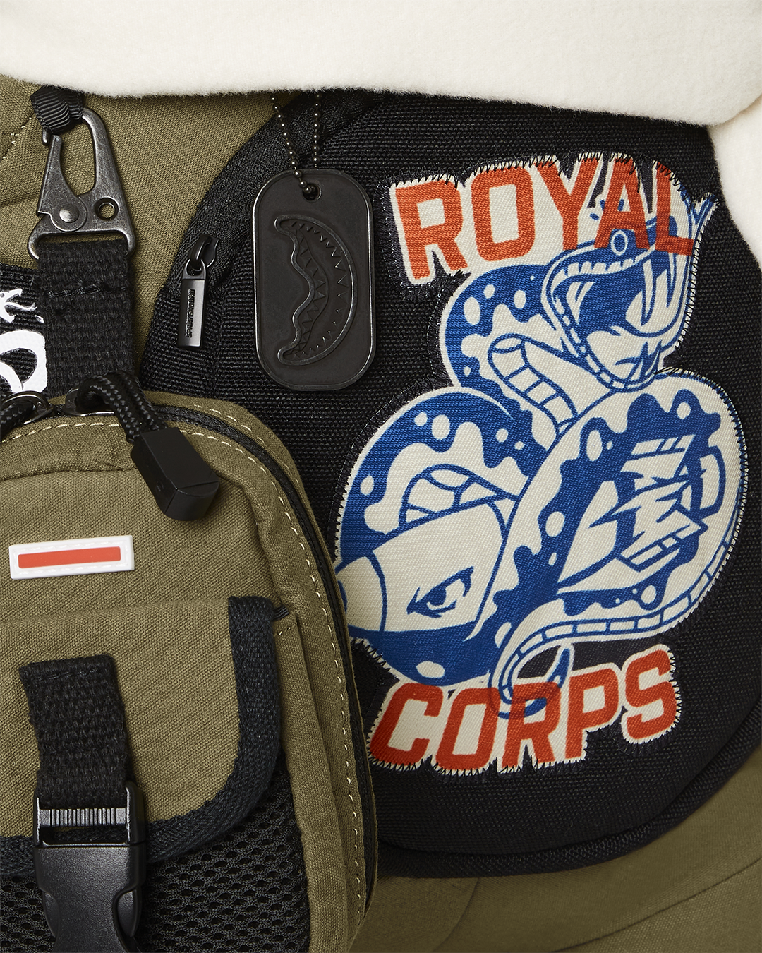 SPRAYGROUND CALL OF DUTY AVIATOR FEARLESS MONEYBEAR TEDDYBEAR BACKPACK