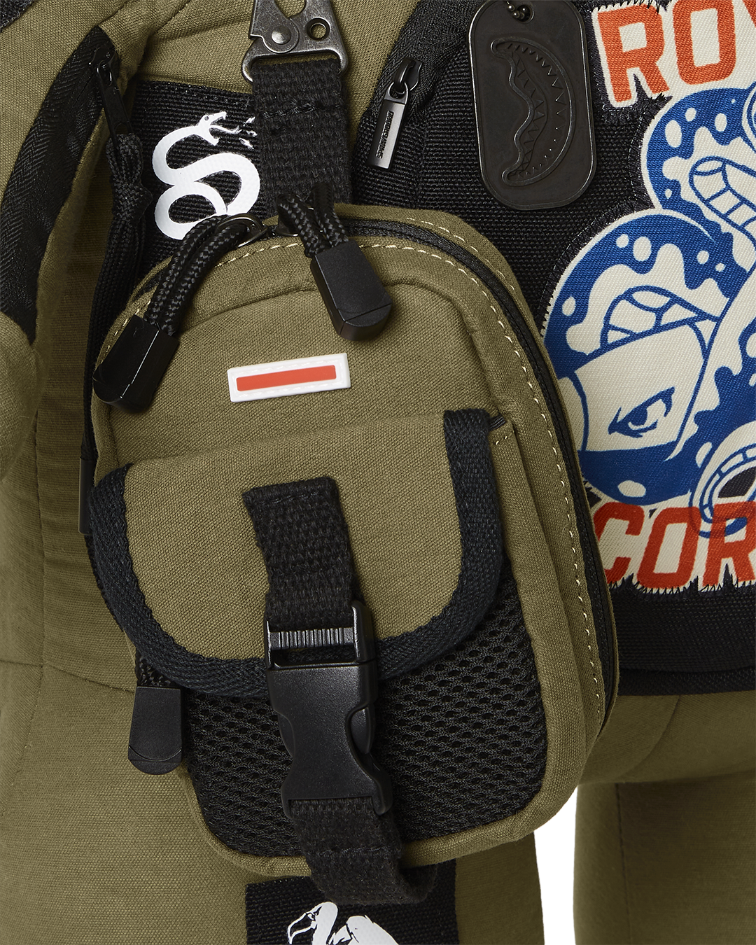 SPRAYGROUND CALL OF DUTY AVIATOR FEARLESS MONEYBEAR TEDDYBEAR BACKPACK