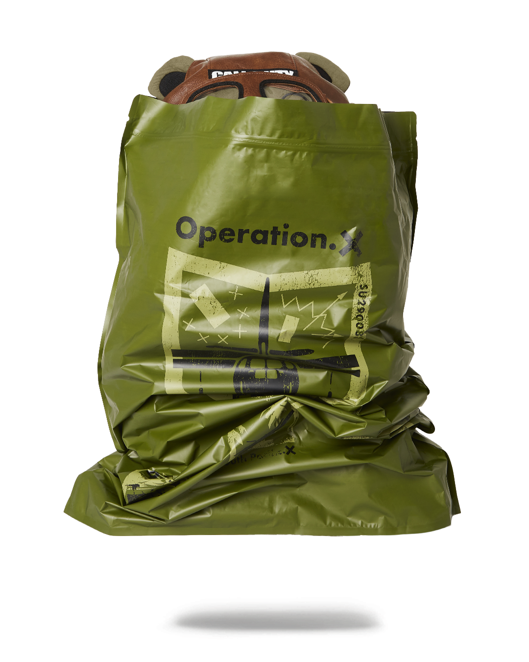 SPRAYGROUND CALL OF DUTY AVIATOR FEARLESS MONEYBEAR TEDDYBEAR BACKPACK