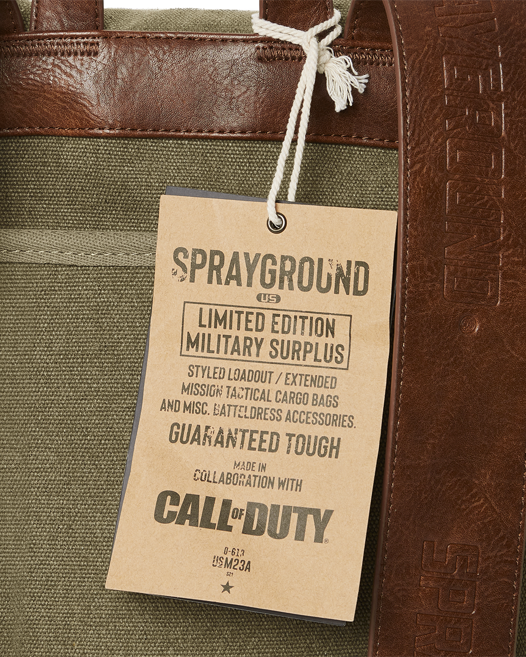SPRAYGROUND CALL OF DUTY EL DIABLO MONTE CARLO