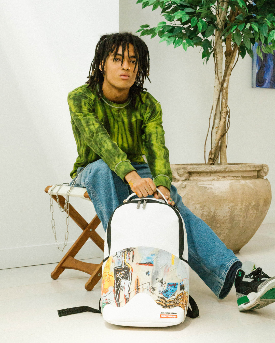 SPRAYGROUND OFFICIAL BASQUIAT ACQUE PERICOLOSE 1981 BACKPACK (DLXV)
