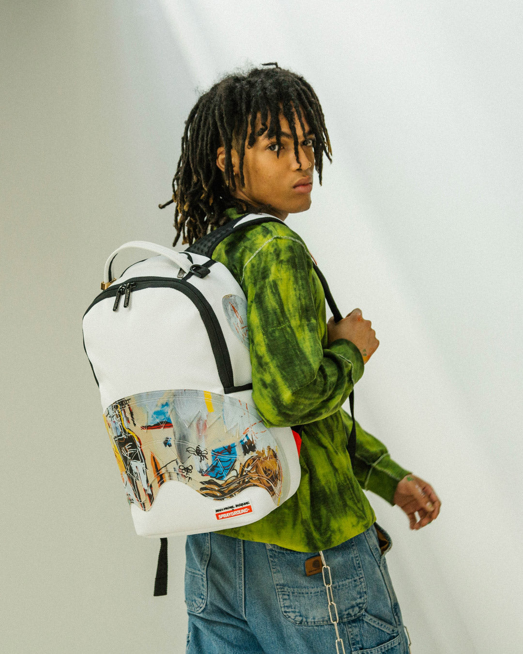 SPRAYGROUND OFFICIAL BASQUIAT ACQUE PERICOLOSE 1981 BACKPACK (DLXV)