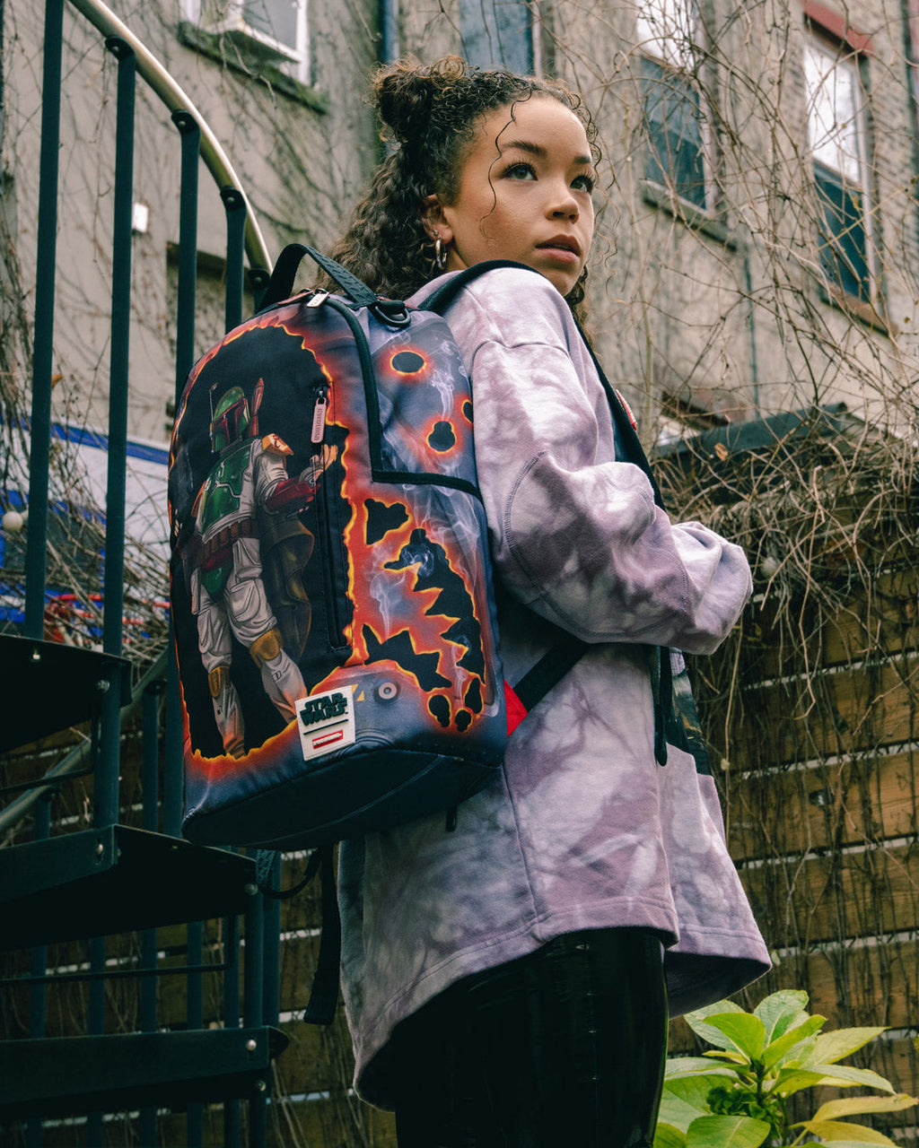 SPRAYGROUND STAR WARS BOBA FETT BLOWOUT SHARK BACKPACK