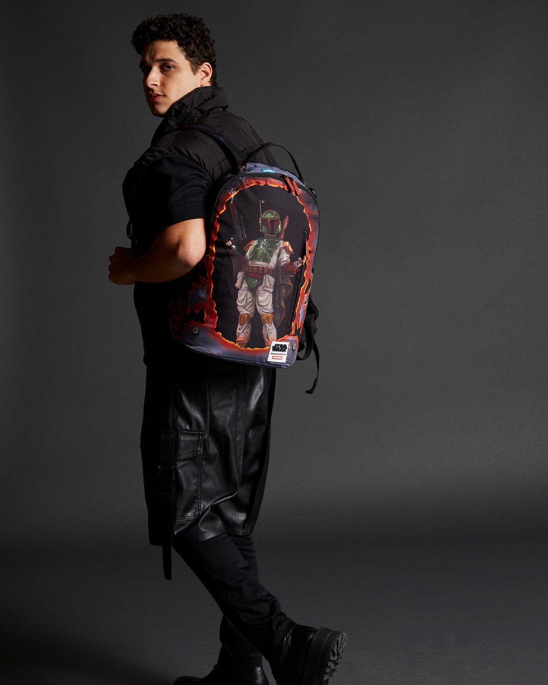 SPRAYGROUND STAR WARS BOBA FETT BLOWOUT SHARK BACKPACK