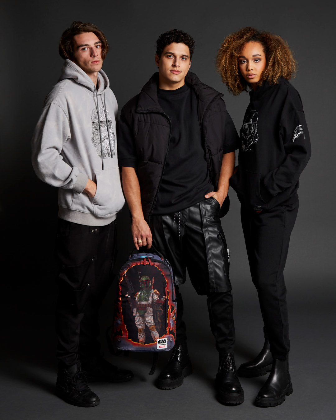 SPRAYGROUND STAR WARS BOBA FETT BLOWOUT SHARK BACKPACK